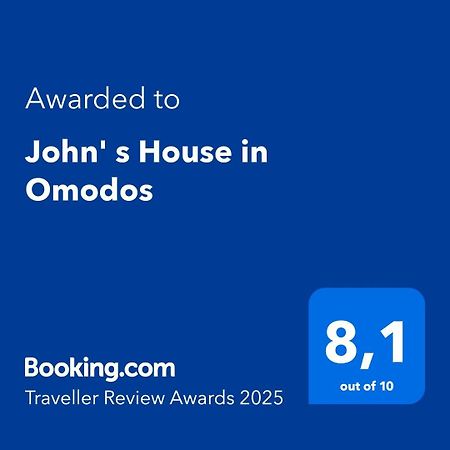Pensjonat John' S House In Omodos Limassol Zewnętrze zdjęcie